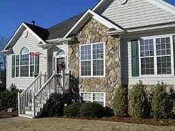 Stone Accented front