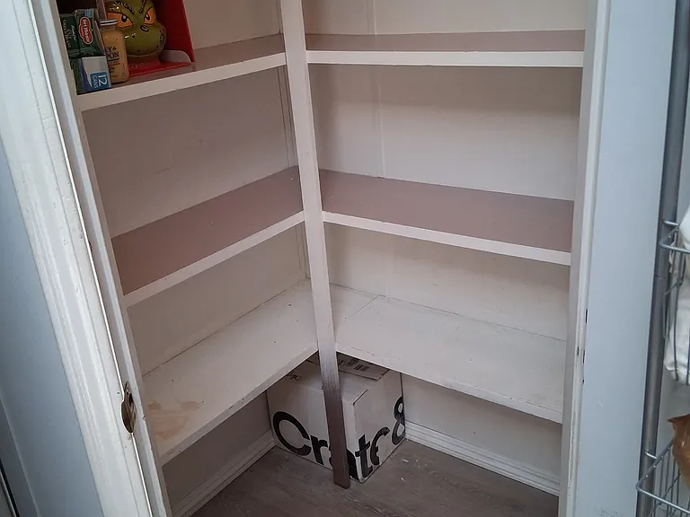 Large walk in pantry