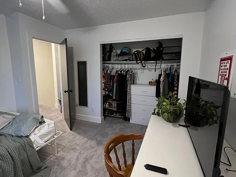 Bedroom #2 with large closet