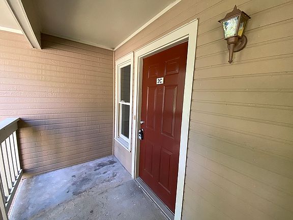 Front entrance to condo