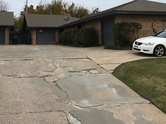 Driveway and garage 