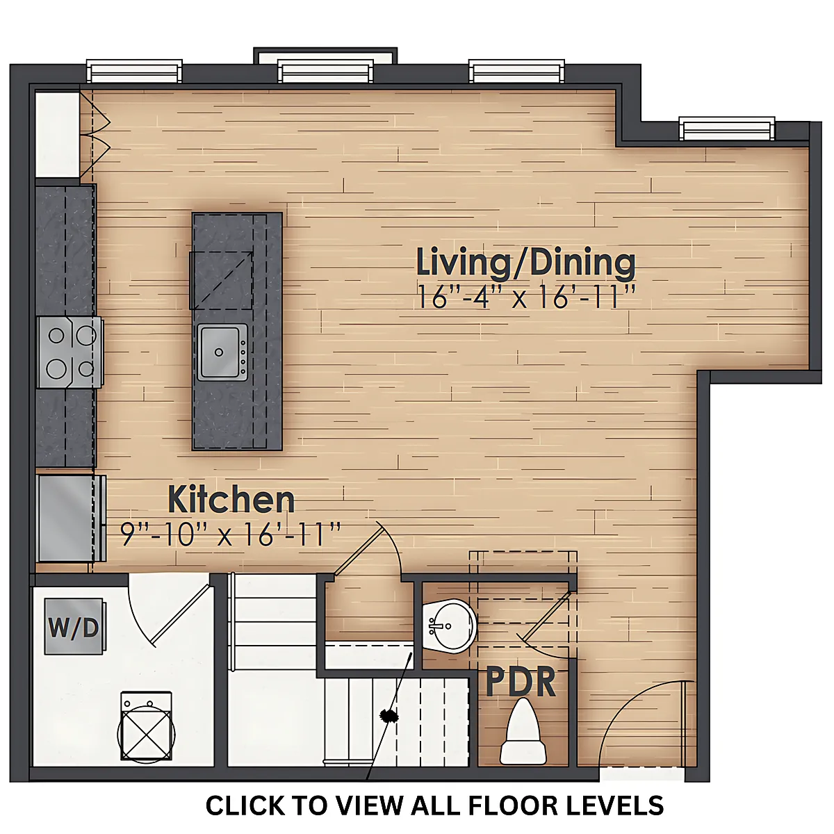 Floor plan The Tide