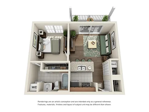 Floor plan Nottingham - Premium