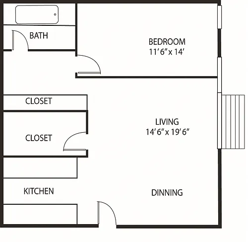 Floor plan Galleria