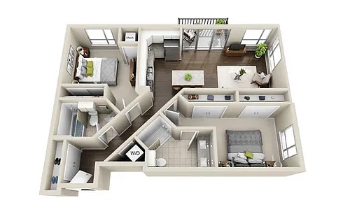 Floor plan B4