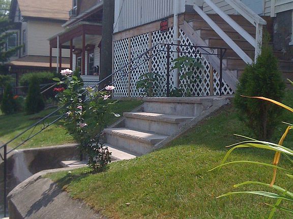 Front Stairs Remodeled