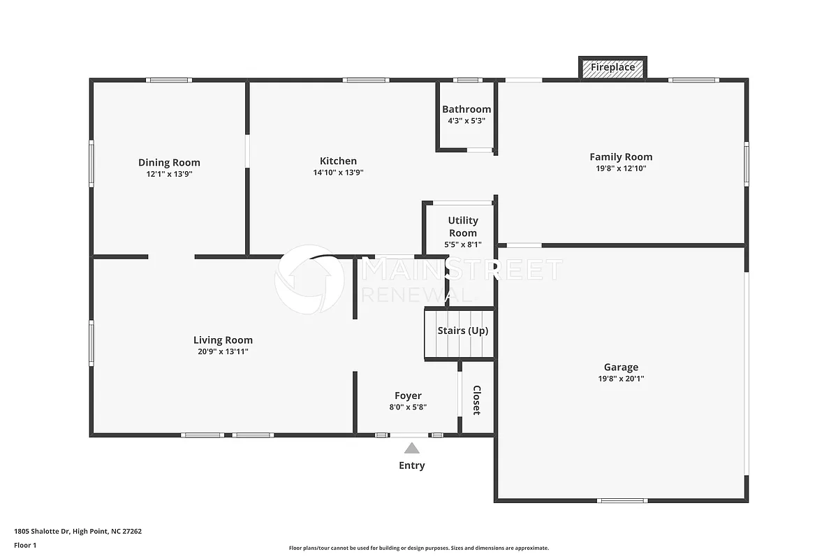 Floor Plan - 1805 Shalotte Dr