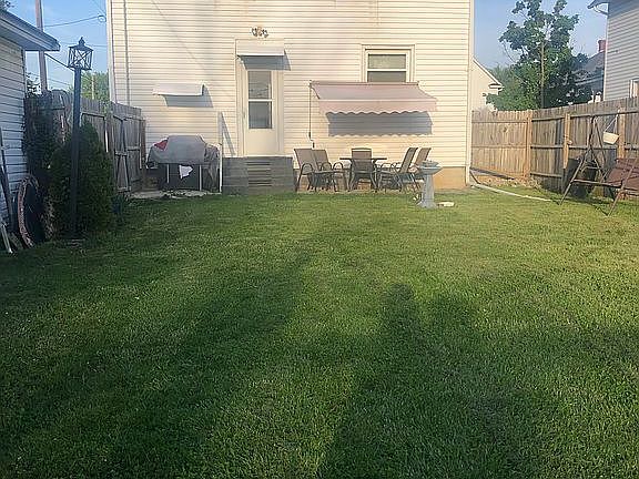 Back side of the house