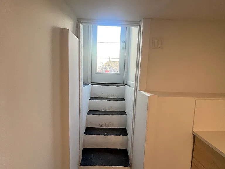 door to the backyard