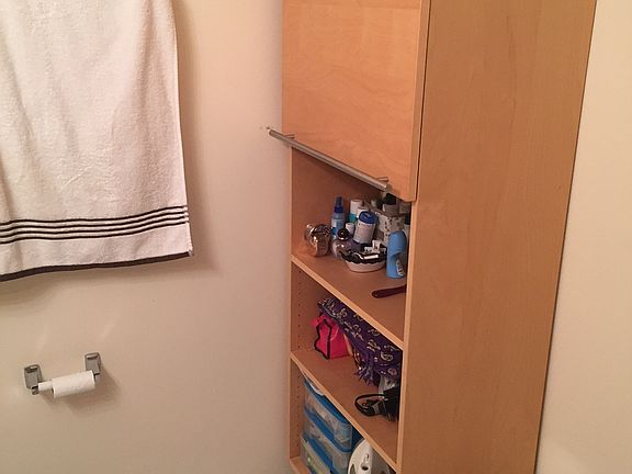 Large cabinet in bathroom (included)