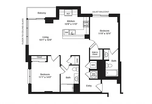 Floor plan Floor Plan B1