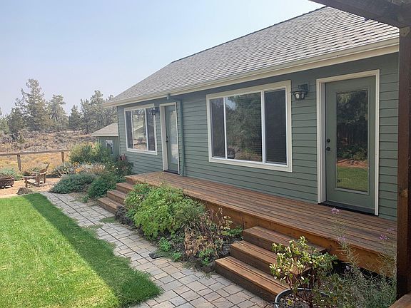 Deck area off living space