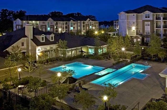 Pool at Night