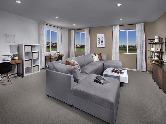 Modeled 4523 at a nearby Meritage Homes community.