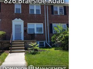 826 Braeside Rd, Baltimore, MD 21229