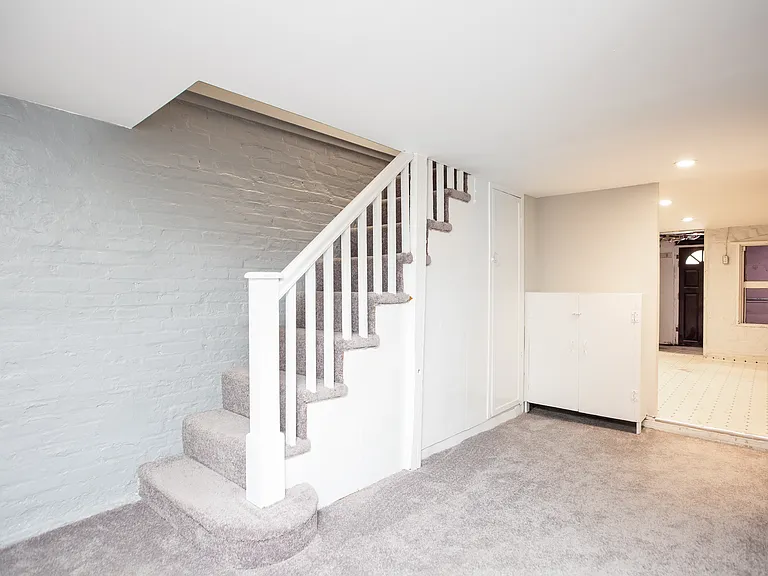 finished basement w/ bedroom and laundry room
