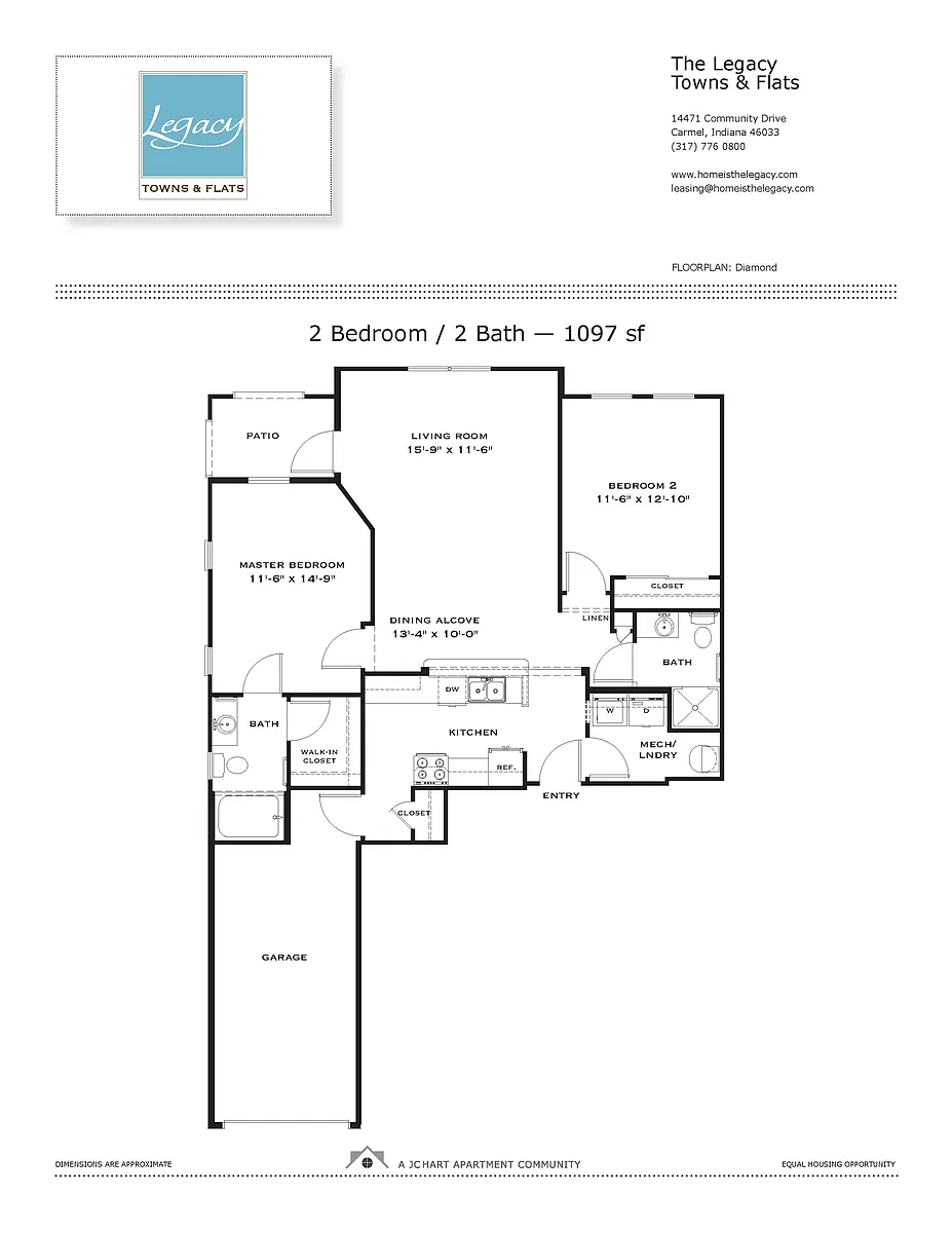 Floor plan Diamond 2.2