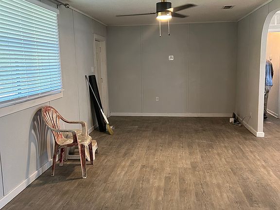 Open living room view from front bedroom door