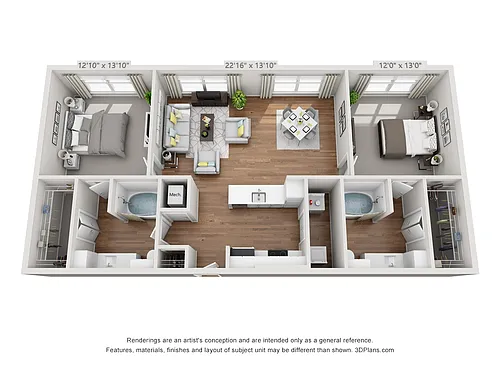 Floor plan Silver Oak 6B2