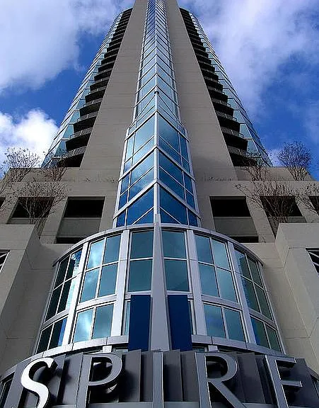 Front of building