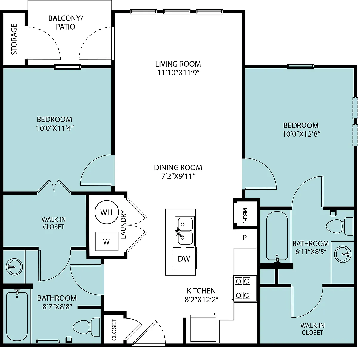 Floor plan B1