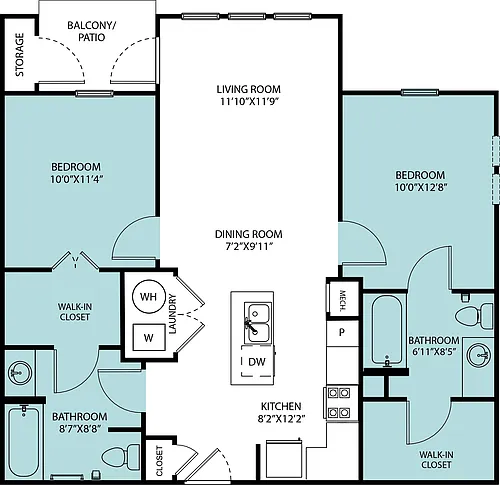 Floor plan B1