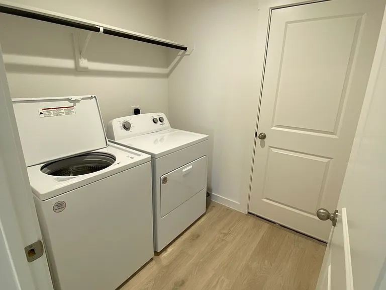 Laundry room, door to garage
