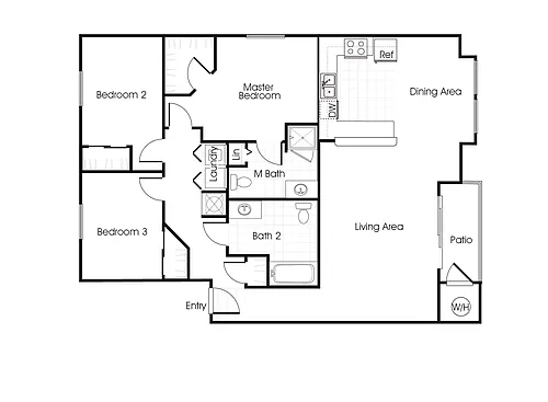 Floor plan C1