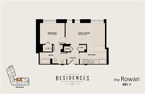 Floor plan The Rowan