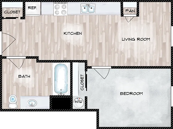 A4 13th Street Floorplan Diagram