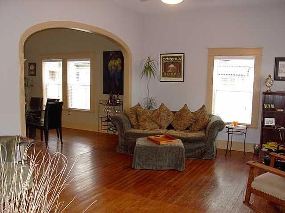 Living and dining room.