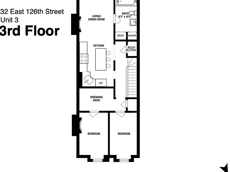 32 E 126th St #3 — Photo 4