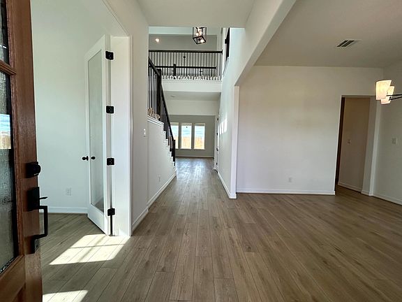 Construction progress - entryway