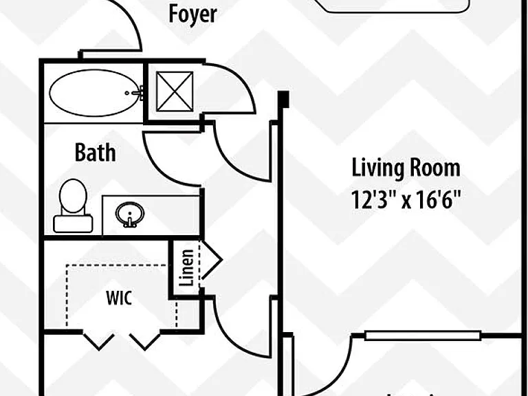 Trinity Exchange - Egret - 1 Beds - 1 Baths - 850 Sq. ft.
