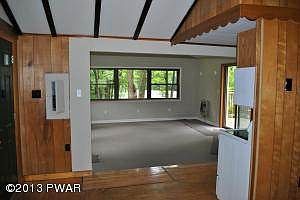 View from dining area