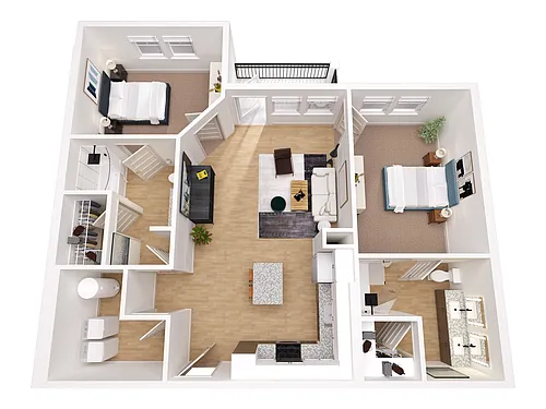Floor plan B2