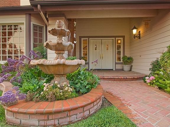 Brick walkway leading to paradise