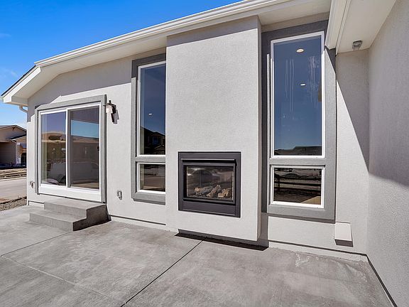 Two Sided Fireplace Option Photo representing home to be built and may demonstrate optional feature