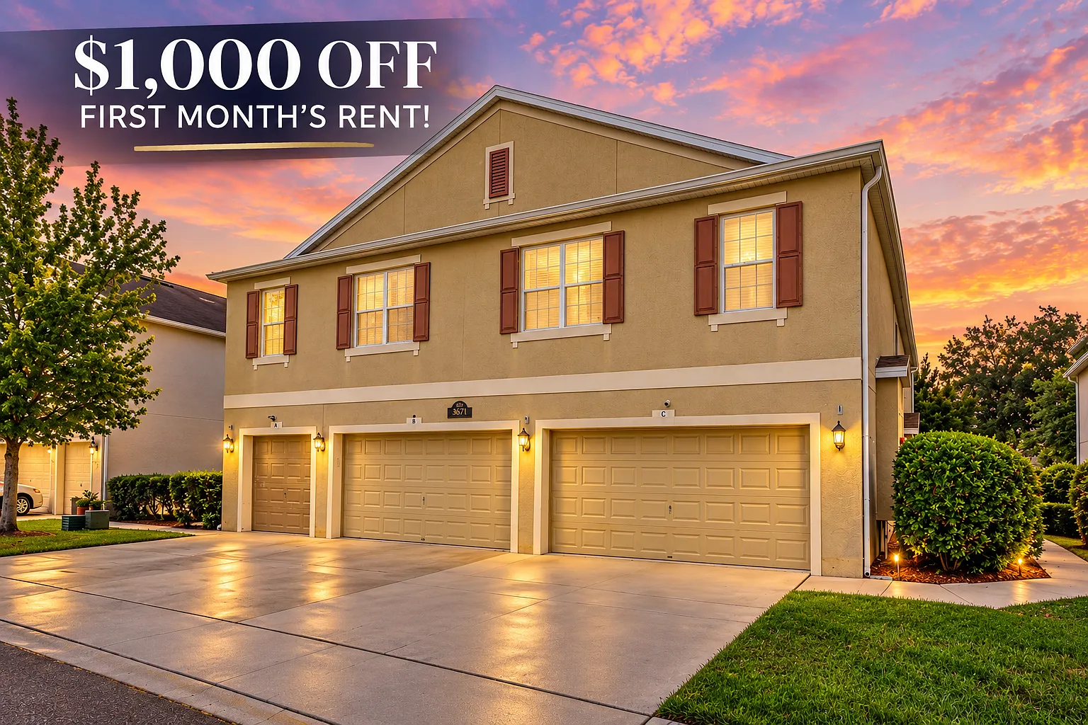 3 bed, 2.5 bath, 1640 sqft, $2,400 — Photo 1
