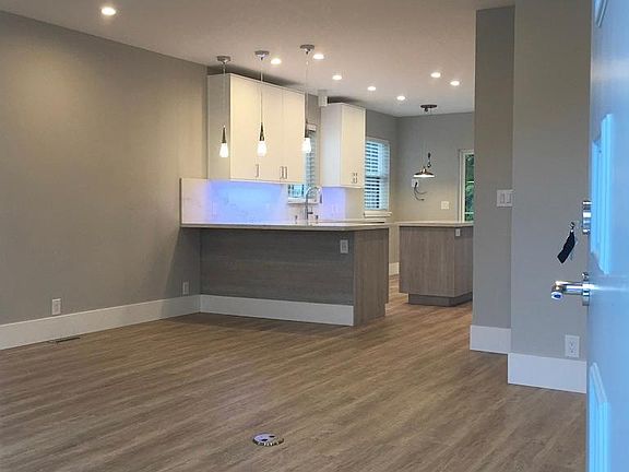 Living room view of kitchen