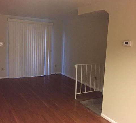 Living room to basement