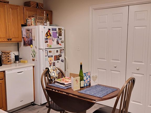 Kitchen- laundry behind doors