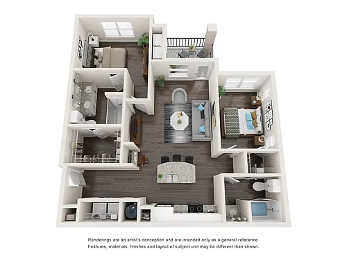 Floor plan Garden