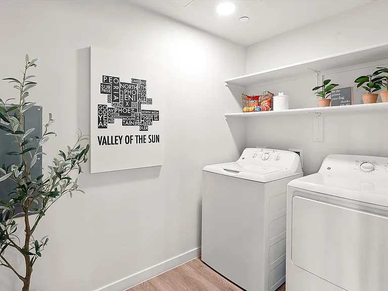 Laundry Room with Storage