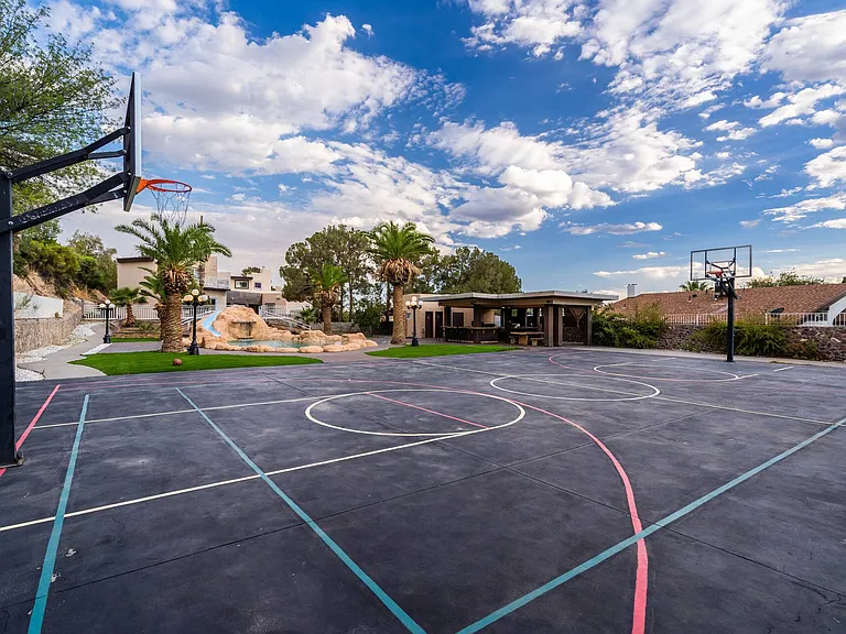 Olympic Size Basketball Court