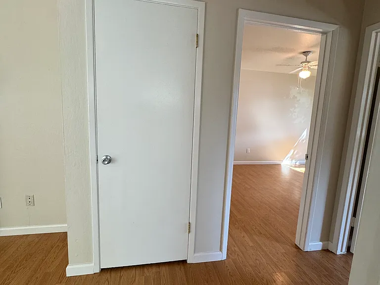 Hallway closet in 2BR unit