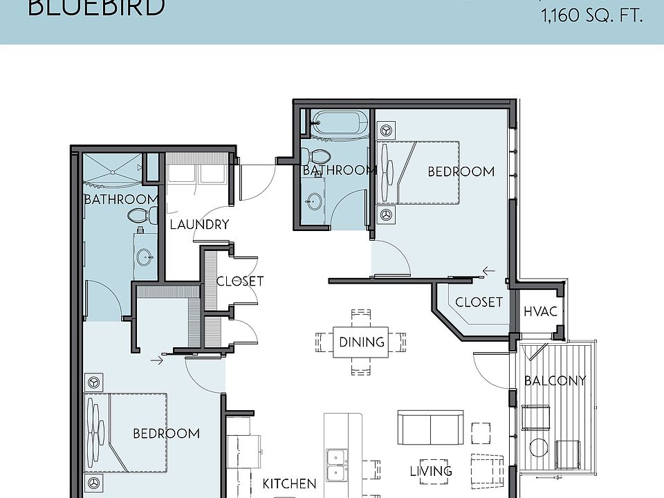 Bluebird Floorplan