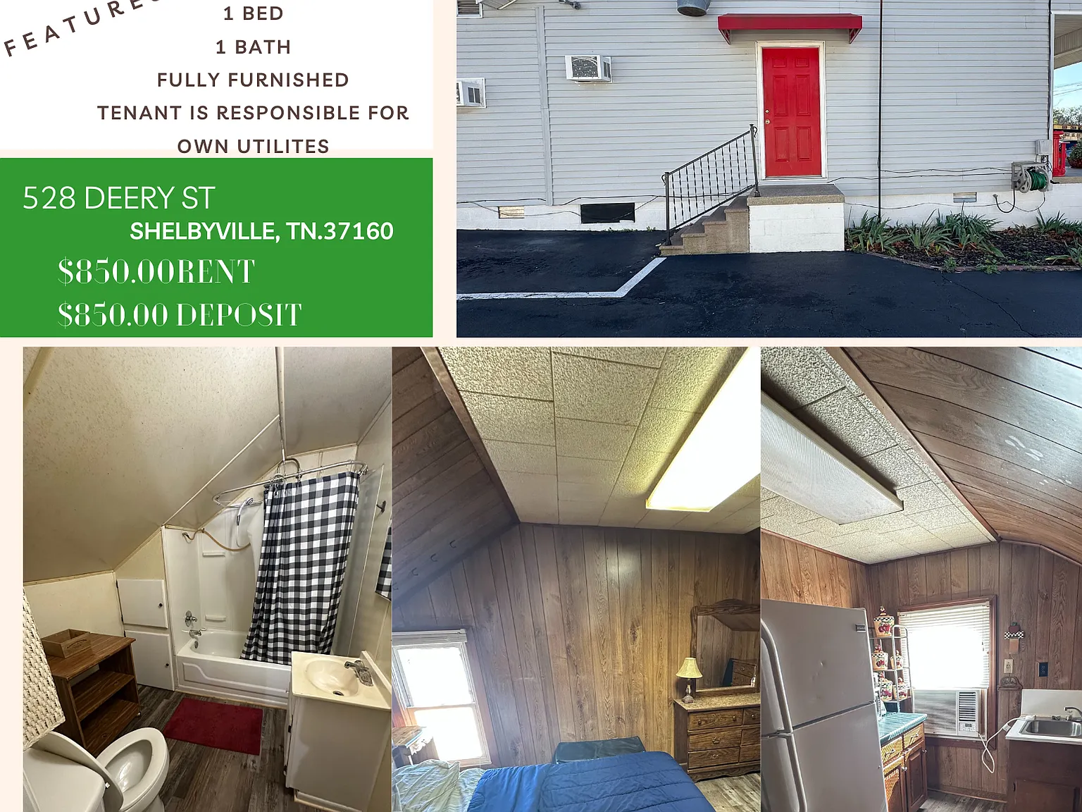 1 bed, 700 sqft, $850 — Photo 1