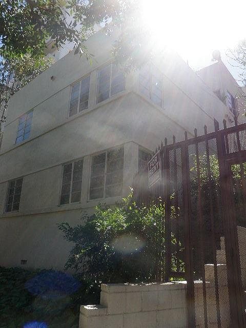 the Very Front of the Property, unit is further up higher