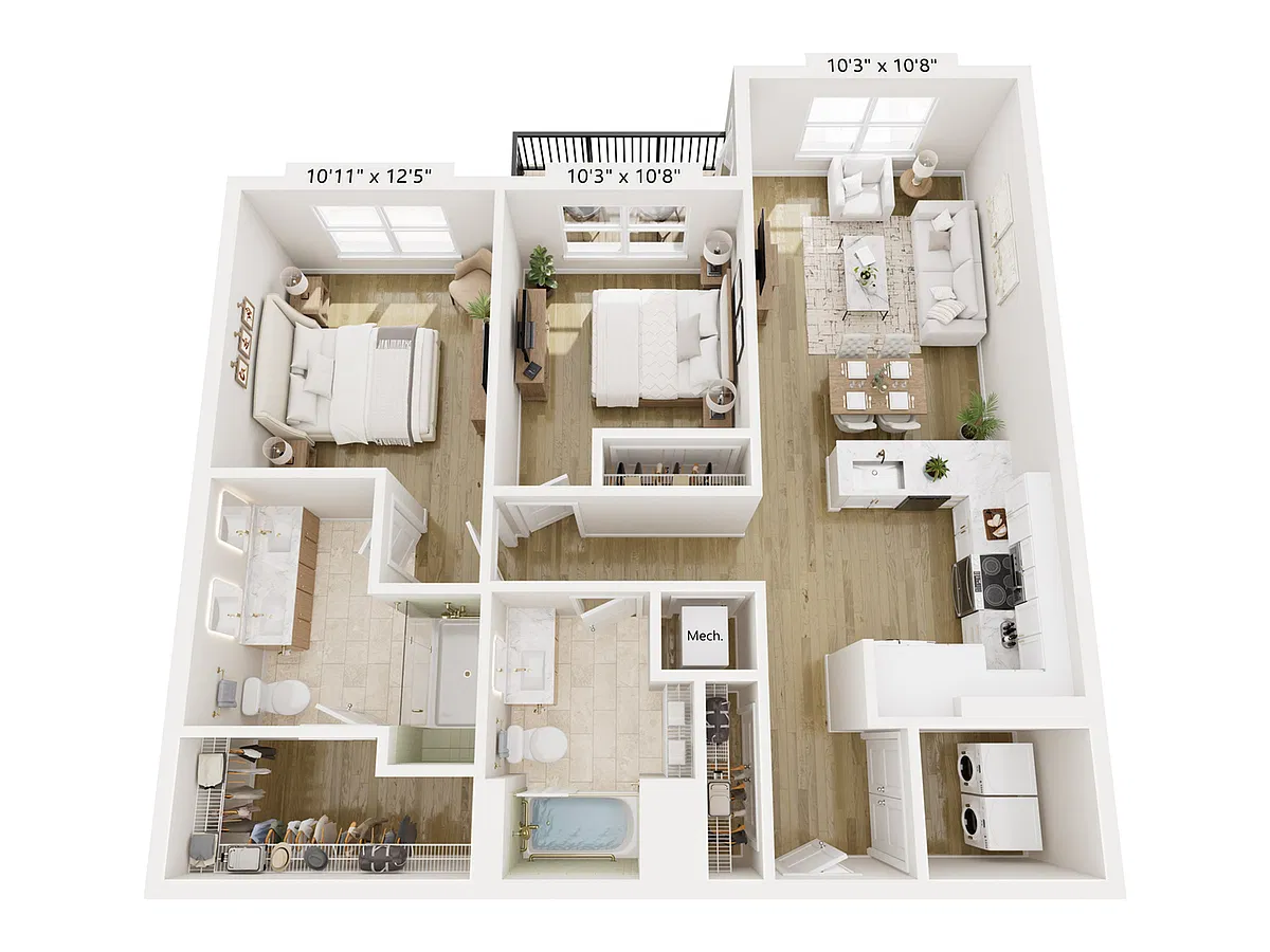 Floor plan Willow